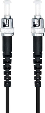 Jeirdus 300M ST to ST Outdoor Armored Simplex 9/125 SM Fiber Optic Cable Jumper Optical Patch Cord Singlemode 300Meters 985ft ST-ST
