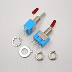 VONVOFF Toggle Switch,ON/Off SPST with Pre-soldered Wires,3v/5v/12v/24v/72v/110v/220v/240v/ Mini Toggle Switches for car,Truck, Light,Test Machine,Industrial Equipment.3 Pins 2 Positions (10pcs+Wire)