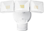 OREiN 4500LM/30W Flood Lights Outdoor, 240°/40FT Motion Sensor Outdoor Lights, Dusk to Dawn/Auto/Test Mode, IP65 Waterproof LED Security Light for Yard Garden, White (Hardwired)