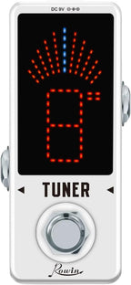 Rowin High Precision Guitar Chromatic Tuner Pedal Ture Bypass
