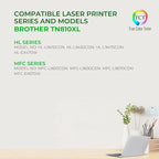 TCT TN810XL Color Toner Cartridge 3 Pack - Compatible Replacement for Brother TN-810XL High Yield Works with Brother HL‐L9410CDN L9430CDN MFC‐L9610CDN L9630CDN Printers (Cyan Magenta Yellow)