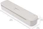 Amazon Basics 12-Inch Thermal Laminator Machine, Easy to Use for Home Office or School,White