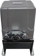 GATEXPERT Fast Automatic Sliding Gate Opener Kit Driveway Security Gate Operator Kit with Infrared Photocell Sensor for Sliding Gates up to 1800 pounds or 39feet GT1800DC-GREY-NEW