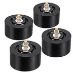 Anti Vibration Pad Air Conditioner Base,Noise Reduction and Shock Absorption Bracket,Upgraded Air Conditioner Shock Pad Thickened Floor Bracket,4 Packs (Rubber Round - Diameter 9cm)