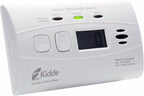 Kidde Carbon Monoxide Detector with 10-Year Battery, Digital Display, 3 LEDs, Replacement Indicator, Peak Level Memory, 2 Pack