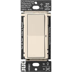 Lutron Claro Smart Light Switch for Caseta Lighting, for LED Lights, Fans, 5 Amp, Single-Pole/3-Way, Neutral Required, DVRF-5NS-LA, Light Almond