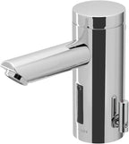 Sloan Optima EAF-200 Sensor Activated Touch-Free Faucet, Commercial Grade w/Mounting Hardware & Integrated Side Mixer - 0.5 GPM Bluetooth Hardwired Deck-Mounted Mid Body, Polished Chrome, 3335051