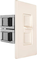 OSD 300W Sleek, Modern, Minimalist Design in Wall Volume Control, Slider Almond Impedance Matching SLS300