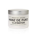 Hanz de Fuko Claymation – Premium Men’s Hair Styling Clay for a Super High Hold, Matte Finish – Clay & Wax Hybrid, Ideal Texture Product for Straight, Wavy and Thick Hair Types – 2 oz, Travel Size