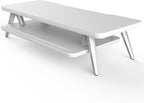 Fenge Monitor Stand, Monitor Stands Riser for Desk, 23.6 Inch Wood Desk Shelf with Storage Organizer and Cable Management for Office Desk Accessories
