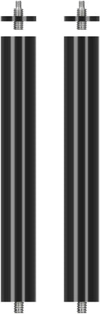 TARION Modular Base Extension Rod - 21.6"/55cm Extension Pole Set (2× 10.8" Sections) Compatible with Titanrig Lite Z, Desktop, Studio, Cart Products