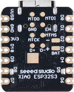 Seeed Studio XIAO ESP32S3-2.4GHz Wi-Fi, BLE 5.0, Dual-core, Battery Charge Supported, Power Efficiency and Rich Interface, Ideal for Smart Homes, IoT, Wearable Devices, Robotics …