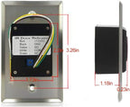 Olideauto Touchless Commercial Door Opener Automatic with 2pcs 304 Stainless Steel Touchless Hand Sensor