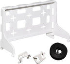 49605-aub Structured Media Panel Accessories Enclosure Universal Shelf Mounting Bracket for Leviton Media Panel -That Supports 20lbs of Weight - White