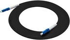 Jeirdus 20M LC to LC Outdoor Armored Simplex 9/125 SM Fiber Optic Cable Jumper Optical Patch Cord Singlemode 20Meters 65ft LC-LC
