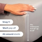 Full XL Bed Sheets - Extra Long Extended Full Sheet – Luxurious, Easy-Fit Sheet Set - Fits between 8” to 16" Deep Pockets, 54" x 80" for Full XL Mattresses - Ideal for Extra Long Full Beds