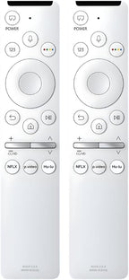 2 Pack BN59-01312Q Samsung TV Remote Control Replacement for Smart TV - Easy Setup, Universal Remote, Streaming Shortcuts - Works with Samsung QLED, Frame, UHD, 4K, & LED Smart TVs