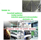 VONVOFF Toggle Switch,ON/Off SPST with Pre-soldered Wires,3v/5v/12v/24v/72v/110v/220v/240v/ Mini Toggle Switches for car,Truck, Light,Test Machine,Industrial Equipment.3 Pins 2Positions,10pcs (Black)