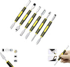 Spudger 31 Piece Electronics Pry Tool Kit with Metal Plastic Spudger Tool Screwdriver Set for iPhone, Laptop, iPad, Cell Phone, MacBook, Tablet, Computer, Electronics Repair