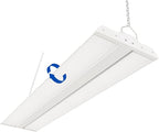 JTT 300/240/200W LED Linear High Bay Light, 45000LM Linear High Bay Shop Light Commercial 120-277V, 4/5000K Lights Shop Workshop Store Commercial Supermarket Warehouse Basement, 1-Pack ETL