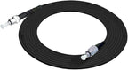 Jeirdus 50M FC to ST Outdoor Armored Simplex 9/125 SM Fiber Optic Cable Jumper Optical Patch Cord Singlemode 50Meters 160ft FC-ST
