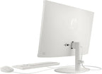 HP 21.5" FHD All-in-One Desktop Computer, 32GB RAM 1TB, Dual-Core Intel Celeron, Windows 11 Pro, Snow White (Renewed)
