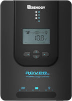 Renogy Charge Controller-Rover 20A MPPT 12V/24V Auto-Detect LCD Display | 99.9% Efficiency for Gel/Flooded/Lithium Batteries | Dual-Peak Tracking & Modbus Support