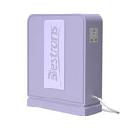 BESTRANS 3000W Step Up Transformer 110v to 220v Converter, Heavy Duty Voltage Converter 110v-120v to 220v-240v with Dual Outlets, Overload Protection & Ultra-Quiet for Home Appliances, Light Purple