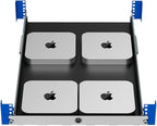 Mac mini Sliding Rack Shelf. Mounts 4 Mac Minis in A 19In Standard Rack.
