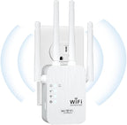 2025 WiFi Extenders Signal Booster for Home Long Range Up to 9800 sq. ft & 40 Devices, WiFi Extender Signal Booster, Internet Booster, Long Range WiFi Extender,Quick Setup-Medium
