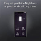 NETGEAR WiFi 7 Range Extender (EXS25) – BE5000 Dual-Band Wireless Signal Booster & Repeater (up to 5 Gbps Speed) - Add up to 1,500 sq. ft., 45 Devices - WPA3 Security, Smart Roaming