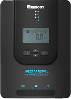 Renogy Solar Charge Controller (Bluetooth) -Rover 30A 12V24V Auto DC Input MPPT Charge Controllers for Solar Panels Adjustable LCD for Gel Sealed Flooded Lithium Batteries