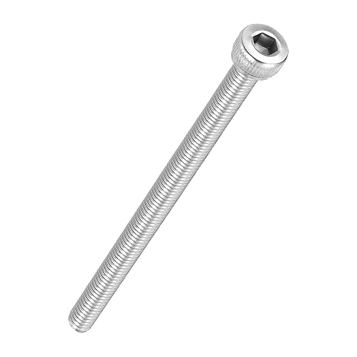 Kozelo 15pcs Socket Head Cap Screws - [M4-0.7 x 60mm] 304 Stainless Steel Allen Socket Drive for Electrical Motor 3D Printing Fan Engine Replacement Use, Silver