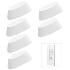 6PCS Dimmer Switch Knob Set | Compatible with Lutron Skylark SCL-153P S-600 S-600P S-660PNL S-603P S-603PNL S-603PG S-1000 | Replacement Universal Knob for Wall Switches & Ceiling Light Dimmers