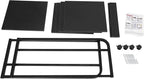 5-Tier AV Media Stand with Universal Wheels, Center Stereo Components Storage Stand, DVD/CD Holder with Adjustable Hole Spacing Movable Audio Media Stand for Living Room, Game Room (5 Tiers)