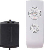 LPHUMEX Ceiling Fan Remote Control Kit, Small Size Speed, Light & Timing 3 in 1 Wireless Control, Compatible with AC Motor Fans from Harbor Breeze, Hunter, Hampton Bay, etc.