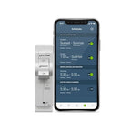Leviton 2nd Gen Smart Circuit Breaker with Remote Control, Standard, 1-Pole 30 Amp, 120-Volt, 10kA Interrupt Rating, LB130-ST