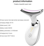 Face Neck Tool for Skin Care, Electric Neck Face Lifting Device for Wrinkle Removal (Black)
