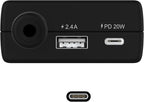 j5create 108W USB Type C PD Super Charger for MacBook Pro, Chromebook, Laptop, Notebook, Tablet, Android, iPhone, iPad Pro, Smart Phone (JUP34108)