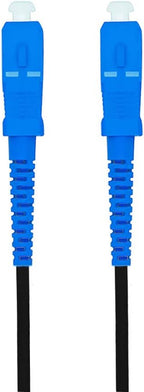 Jeirdus 50M SC to SC Outdoor Armored Simplex 9/125 SM Fiber Optic Cable Jumper Optical Patch Cord Singlemode 50Meters 160ft