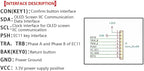 1.3inch LED Display Screen Combined with EC11 Rotary Encoders Module IIC Interfaces for Home Control Panel