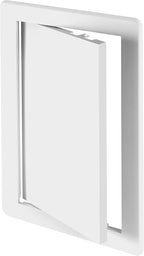 Awenta 6 x 12 Inch Access Panel for Drywall/White ABS Plastic Wall Access Door with Flap Cover/Utility Service Hatch for Plumbing, Electrical, HVAC/Easy Install Service Panel