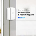 Tapo Door Sensor Mini, Requires Tapo Hub, Long Battery Life w/Sub-1G Low-Power Wireless Protocol, Contact Sensor, 15mm Wide Gap Allowed, Real-Time Notification, Smart Action (T110)