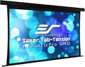 Saker Tab-Tension AcousticProUHD, Acoustically Sound Transparent Motorized Projector Screen Movie Cinema Gaming, SKT135UH2-E12-AUHD