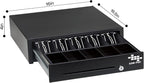 EOM-POS Heavy Duty Cash Register Drawer + Thermal Receipt Printer -for Windows Systems Only