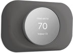 Petrichor Nest Thermostat Wall Plate - Compatible With Google Nest 2020 - Trim Kit, Cover Accessory for Easy Installation - Charcoal