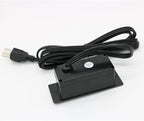 Desktop Power Strip with 2 Outlets 2 USB 2.1A Insert Mounting Built in Desk Table Sofa Cabinet Nightstand