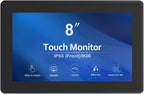 GreenTouch 8 Inch Open Frame 1024x600 HDMI PCAP Touch Monitors for Consumer, Retail POS, and Hospitality Markets