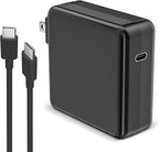 Mac Book Pro Charger, 61W/67W USB C Charger Power Adapter for MacBook Pro/Air 13/14 Inch, for MacBook 12 Inch,Included USB-C Charge Cable (6.6ft/2m) Black