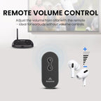 Avantree Oasis Plus 2 Bluetooth 5.3 Transmitter for TV w/Optical or AUX Output, Wireless Adapter for Headphones/Speaker, aptX-Adaptive, Remote Volume Control, Soundbar Passthrough